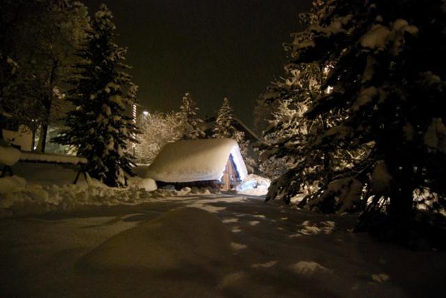 Appartamenti Chalet Orchidea กานาเซย์ ภายนอก รูปภาพ
