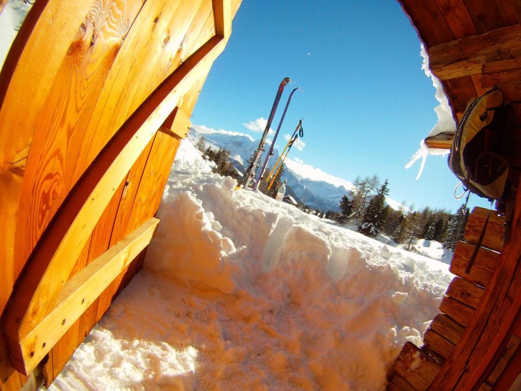 Appartamenti Chalet Orchidea กานาเซย์ ภายนอก รูปภาพ