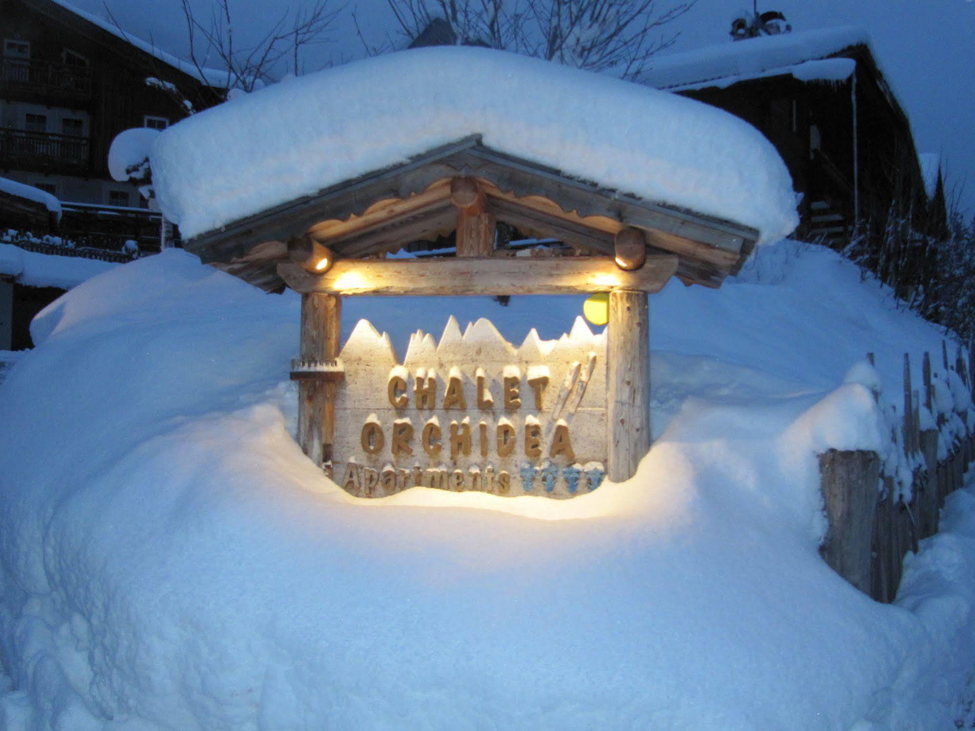 Appartamenti Chalet Orchidea กานาเซย์ ภายนอก รูปภาพ